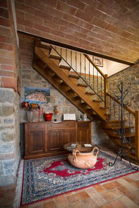 Photos and pictures of self-catered apartments in Tuscany for tourist rental in Cortona