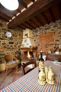 Photos and pictures of self-catered apartments in Tuscany for tourist rental in Cortona